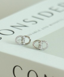 Three Four Time（スリーフォータイム）の「ビジュノットピアス（ピアス（両耳用））」