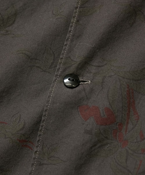 ADAM ET ROPE'(アダムエロペ)の「【WILD LIFE TAILOR】ダークカラー ロングスリーブ アロハシャツ(シャツ/ブラウス・メンズ・ブラック系その他/ブラック系その他3/ブラック系その他2・L/M)」の10枚目の写真