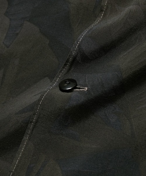 ADAM ET ROPE'(アダムエロペ)の「【WILD LIFE TAILOR】ダークカラー ロングスリーブ アロハシャツ(シャツ/ブラウス・メンズ・ブラック系その他/ブラック系その他3/ブラック系その他2・L/M)」の11枚目の写真
