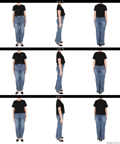 coca(coca)(コカ)の「【WEB限定セール】コンパクトアソートロゴTシャツ(Tシャツ/カットソー・レディース・D/C・S/L/M)」の19枚目の写真