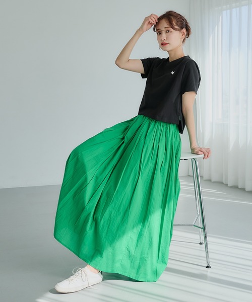 coca(coca)(コカ)の「【WEB限定セール】コンパクトアソートロゴTシャツ(Tシャツ/カットソー・レディース・D/C・S/L/M)」の10枚目の写真