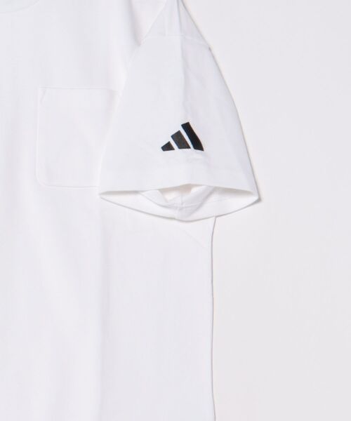 adidas(アディダス)の「《adidas》M POCKET Tシャツ(Tシャツ/カットソー・メンズ・ブラック/ホワイト・2XL/L/M/S/XL)」の3枚目の写真