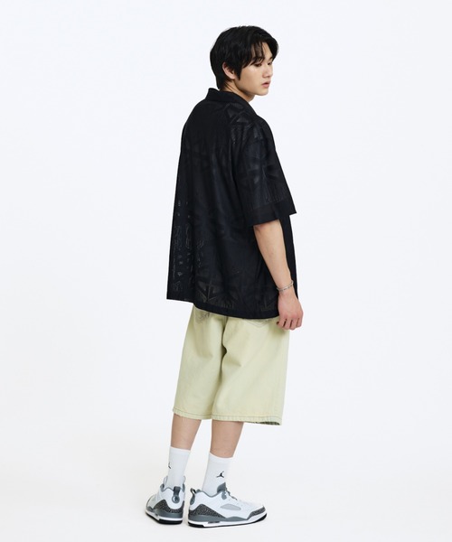 ジョーダン フライト メンズ ショートスリーブ ニット トップ