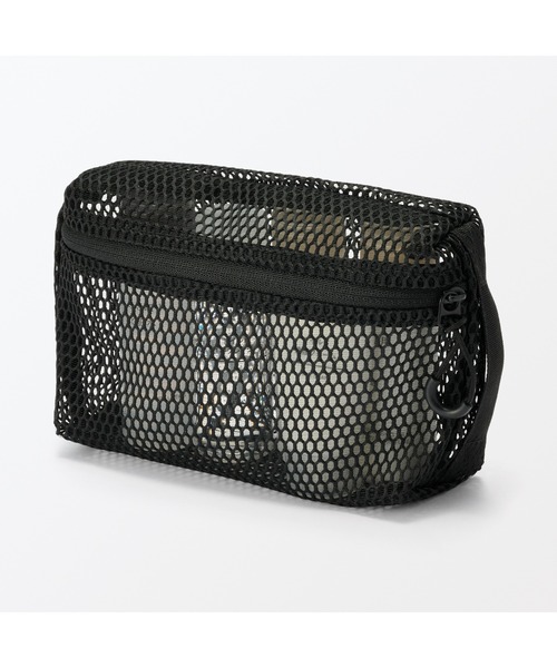 立体メッシュケース S 約11×16×5cm（トラベルグッズ）｜無印