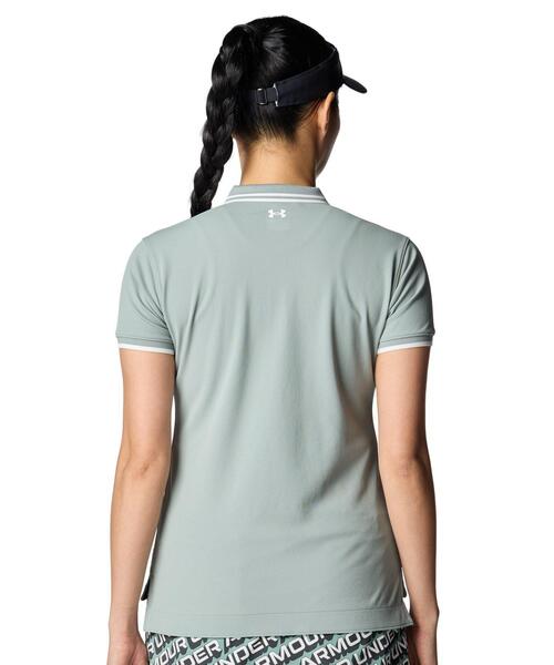 UNDER ARMOUR(アンダーアーマー)の「UAアーマードライ ポロ(ゴルフ/レディース)(ポロシャツ・レディース・カーキ系・M/L/XL)」の2枚目の写真