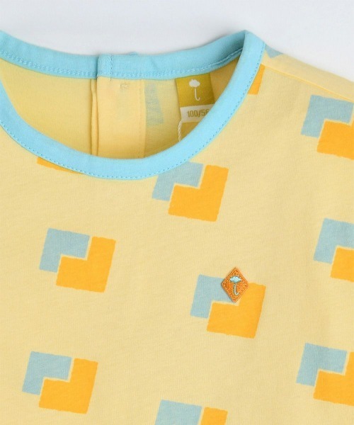 moimoln(モイモルン)の「マッチングTシャツ(Tシャツ/カットソー・キッズ・イエロー/ブルー・90cm/100cm/110cm/120cm)」の7枚目の写真