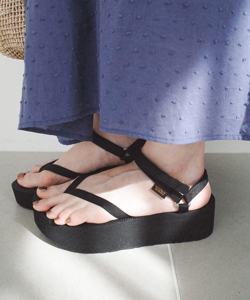 Teva（テバ）の「TEVA/テバ Flatform Sandal Slim 1164630（サンダル・レディース・ブラック/ブラウン・25cm/24cm/23cm）」の14枚目の写真