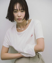【Mikako collaboration】ミニハートエンブロイダリーTEE