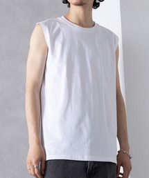 【UNIVERSAL OVERALL】UO 2PパックワイドヘビーウェイトノースリーブTEE UVOP-003B