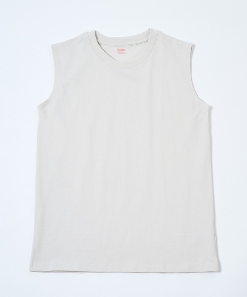 UNIVERSAL OVERALL(ユニバーサルオーバーオール)の「【UNIVERSAL OVERALL】UO 2PパックワイドヘビーウェイトノースリーブTEE UVOP-003B(Tシャツ/カットソー・レディース・ホワイト/グレー/ブラック・S/L/M/XL)」の19枚目の写真