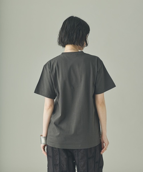 Curensology（カレンソロジー）の「Curensology(カレンソロジー)/【LIFE PICTURE COLLECTION】別注SLTシャツ（ヨコ）（Tシャツ/カットソー・レディース・ブラック/ホワイト・FREE）」の10枚目の写真