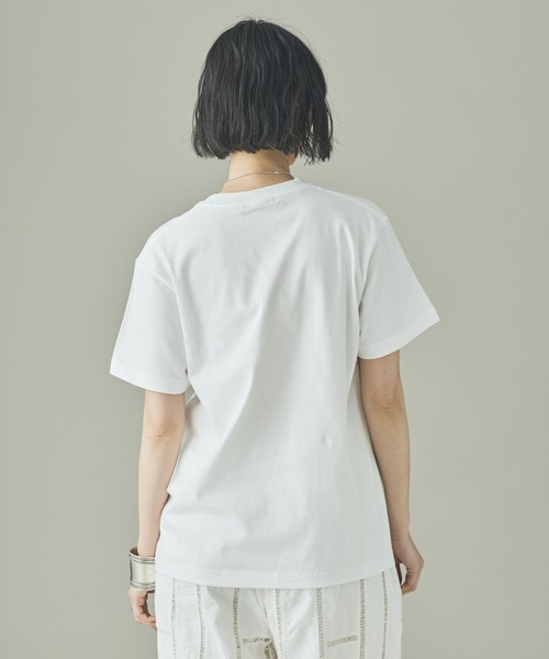 Curensology（カレンソロジー）の「Curensology(カレンソロジー)/【LIFE PICTURE COLLECTION】別注SLTシャツ（ヨコ）（Tシャツ/カットソー・レディース・ブラック/ホワイト・FREE）」の5枚目の写真