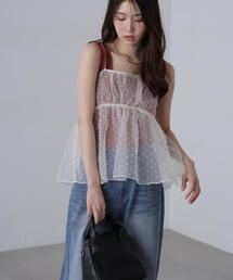 FREE'S MART | ◆ドットチュールビスチェ(シャツ/ブラウス)