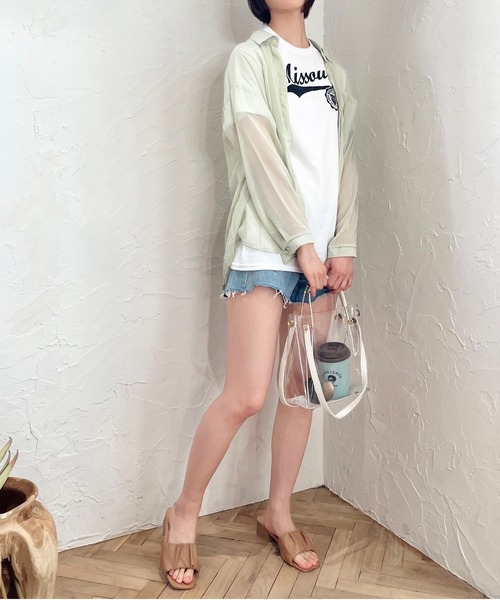 spiritoso(スピリトーゾ)の「【spiritoso】カレッジアソートTシャツ(CP)(Tシャツ/カットソー・レディース・ブラック系1/ブラック系3/グレー系1/ブラック系2/ホワイト系3/グレー系2/グレー系3/ホワイト系1/ホワイト系2・L/M)」の21枚目の写真