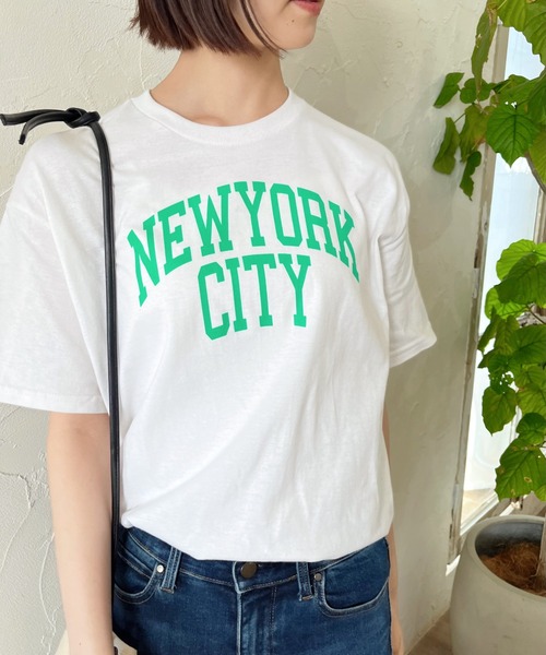spiritoso(スピリトーゾ)の「【spiritoso】カレッジアソートTシャツ(CP)(Tシャツ/カットソー・レディース・ブラック系1/ブラック系3/グレー系1/ブラック系2/ホワイト系3/グレー系2/グレー系3/ホワイト系1/ホワイト系2・L/M)」の10枚目の写真