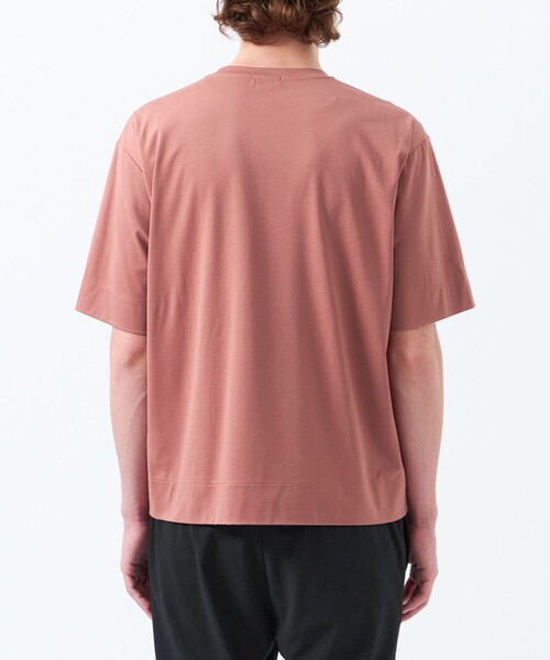 MACKINTOSH PHILOSOPHY(マッキントッシュ フィロソフィー)の「ベアスムース 五分袖ポケットTシャツ(Tシャツ/カットソー・メンズ・ホワイト/ブルー系その他3/ダークネイビー/ピンク・38/40)」の11枚目の写真