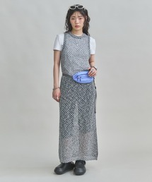 MIRROR STOKE（ミラーストーク）の「【ZOZO限定】SLEEVELESS ONEPIECE/スリーブレスワンピース（ワンピース）」