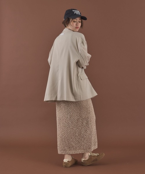 MIRROR STOKE（ミラーストーク）の「【ZOZO限定】SLEEVELESS ONEPIECE/スリーブレスワンピース（ワンピース・レディース・ブラック/ブラウン・MEDIUM）」の4枚目の写真