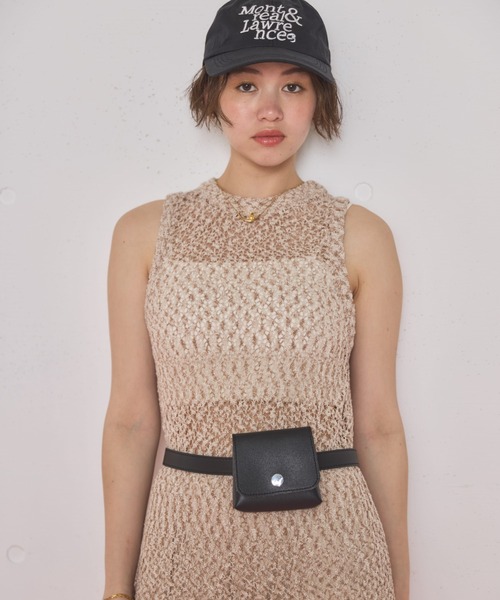 MIRROR STOKE（ミラーストーク）の「【ZOZO限定】SLEEVELESS ONEPIECE/スリーブレスワンピース（ワンピース・レディース・ブラック/ブラウン・MEDIUM）」の17枚目の写真