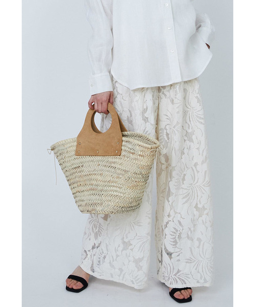 CATERINA BERTINI（カテリーナベルティーニ）の「＜Caterina Bertini（カテリーナ ベルティーニ）＞かごバッグ（ショルダーバッグ・レディース・ブラウン系その他5・FREE）」の3枚目の写真