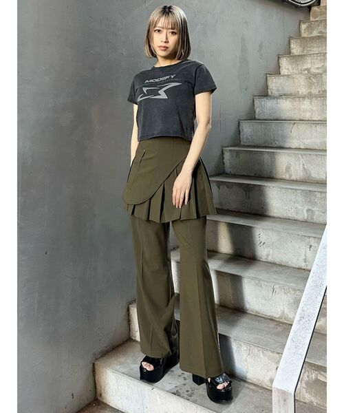 MURUA（ムルーア）の「カットオフストレートパンツ（その他