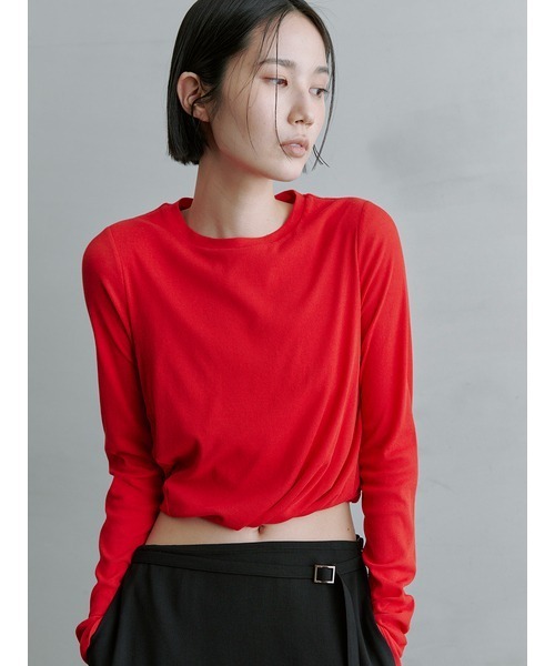 MIESROHE（ミースロエ）の「ﾂｲｽﾄ長袖TOPS（Tシャツ/カットソー）」 - WEAR