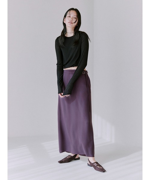 25日まで‼️ミースロエ　ツイスト長袖トップス MIESROHE｜ツイスト長袖トップス | Rakuten Fashion(楽天