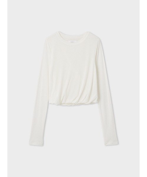都内で セール】ﾂｲｽﾄ長袖TOPS（Tシャツ/カットソー）｜MIESROHE トップス