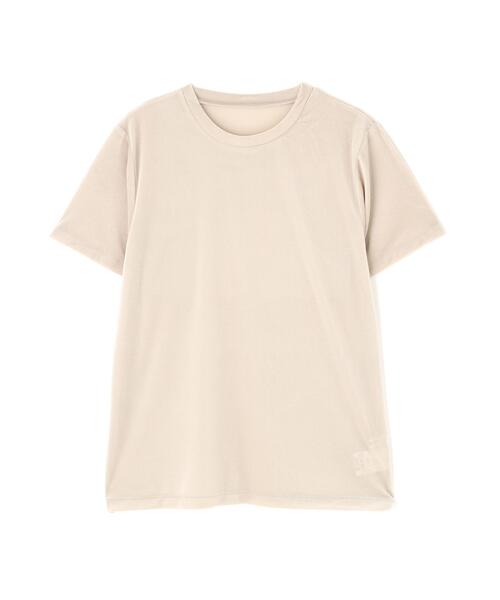 NATURAL BEAUTY BASIC(ナチュラルビューティーベーシック)の「◇ベロアTシャツ(Tシャツ/カットソー・レディース・カーキ/ブラウン/ネイビー/ベージュ・FREE)」の5枚目の写真