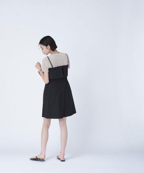 NATURAL BEAUTY BASIC（ナチュラルビューティーベーシック）の「◇ベロアTシャツ（Tシャツ/カットソー・レディース・カーキ/ブラウン/ネイビー/ベージュ・FREE）」の9枚目の写真