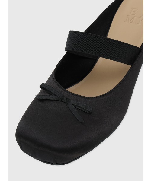 EIMY ISTOIRE（エイミーイストワール）の「サテンリボンミュール（その他シューズ・レディース・ブラック/ピンク・S/M/L）」の13枚目の写真