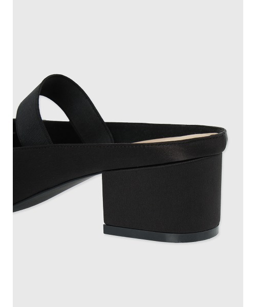 EIMY ISTOIRE（エイミーイストワール）の「サテンリボンミュール（その他シューズ・レディース・ブラック/ピンク・S/M/L）」の14枚目の写真