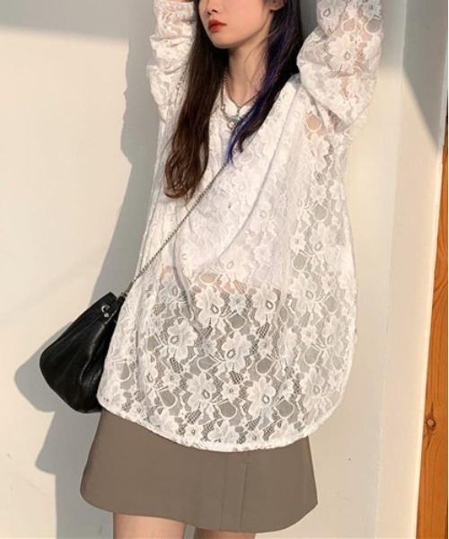 原宿 シースルートップス dazzlin wego 原宿 シースルートップス dazzlin wego 半袖(Tシャツ)