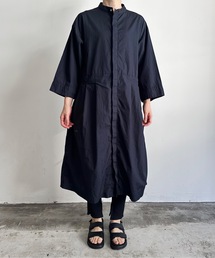 vent blanc（ヴァンブラン）の「ヴァンブラン vent blanc 50コットンブロードタックワンピース（ワンピース）」