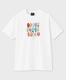PS Paul Smith（ピーエスポールスミス）の「"Cycling Caps" Tシャツ / 152572 011R（Tシャツ/カットソー）」