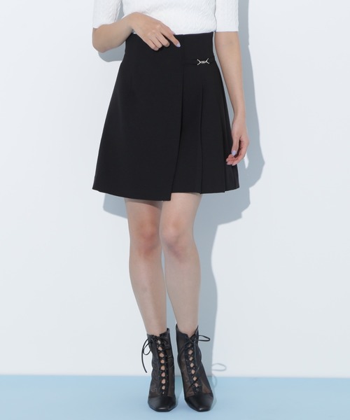 JILL by JILL STUART（ジルバイジルスチュアート）の「◇デザインビットラップスカパン（その他パンツ・レディース・ブラック/グレー・SMALL/MEDIUM）」の14枚目の写真