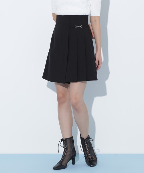 JILL by JILL STUART（ジルバイジルスチュアート）の「◇デザインビットラップスカパン（その他パンツ・レディース・ブラック/グレー・SMALL/MEDIUM）」の13枚目の写真