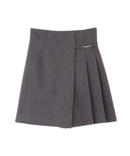 JILL by JILL STUART（ジルバイジルスチュアート）の「◇デザインビットラップスカパン（その他パンツ・レディース・ブラック/グレー・SMALL/MEDIUM）」の12枚目の写真