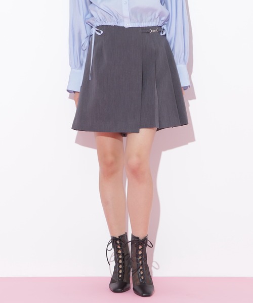 JILL by JILL STUART（ジルバイジルスチュアート）の「◇デザインビットラップスカパン（その他パンツ・レディース・ブラック/グレー・SMALL/MEDIUM）」の22枚目の写真