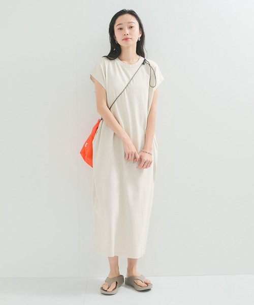 STAR&STRIPE(スターアンドストライプ)の「【STAR&STRIPE(スター&ストライプ)】NOSLEEVE ONEPIECE(ワンピース・レディース・ベージュ/グレー/チャコールグレー/ブラック・M)」の21枚目の写真
