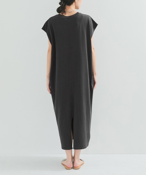 STAR&STRIPE(スターアンドストライプ)の「【STAR&STRIPE(スター&ストライプ)】NOSLEEVE ONEPIECE(ワンピース・レディース・ベージュ/グレー/チャコールグレー/ブラック・M)」の13枚目の写真