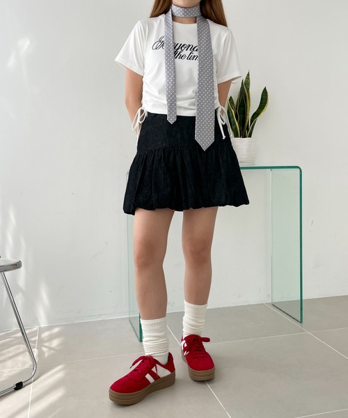 WEGO（ウィゴー）の「WEGO/ローテクダブルラインスニーカー（スニーカー・レディース・ホワイト/ブラック/ライトピンク/レッド・LARGE/MEDIUM/SMALL）」の10枚目の写真