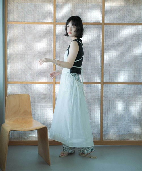 URBAN RESEARCH DOORS（アーバンリサーチドアーズ）の「『別注』olu’ment×DOORS　コットンモス刺繍ワンピース（ワンピース・レディース・アイボリー・ONE）」の12枚目の写真