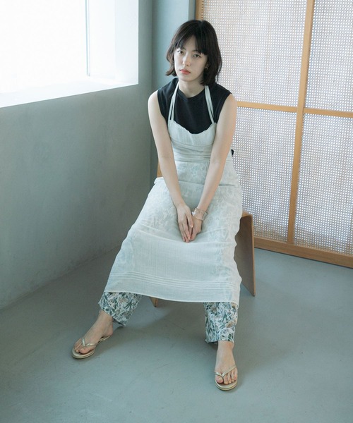 URBAN RESEARCH DOORS（アーバンリサーチドアーズ）の「『別注』olu’ment×DOORS　コットンモス刺繍ワンピース（ワンピース・レディース・アイボリー・ONE）」の15枚目の写真