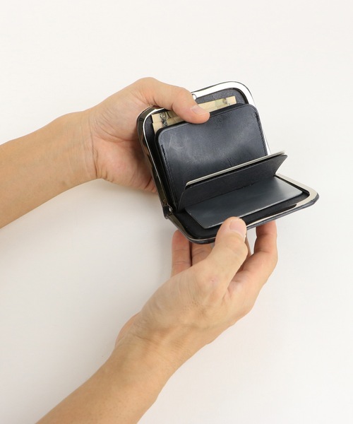 BrownBrown】ブラウンブラウン/ がま口コンパクトウォレット（財布