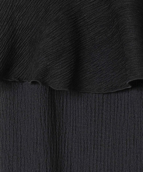 JEANASIS（ジーナシス）の「フリルスカートレイヤードパンツ/497967（その他パンツ・レディース・ブラック/オフホワイト/チャコールグレー・FREE）」の15枚目の写真