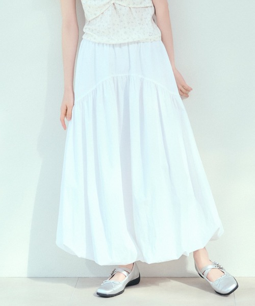 セール】アソートバルーンロングスカート 497689（スカート）｜Heather