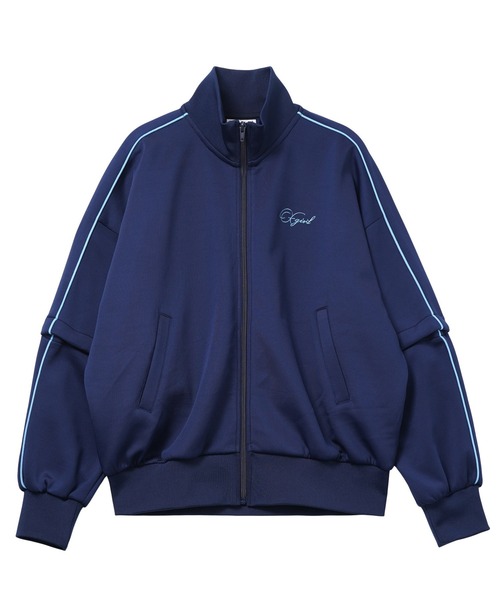 PENCIL SCRIPT LOGO 2WAY TRACK JACKET（ジャージ）｜X-girl