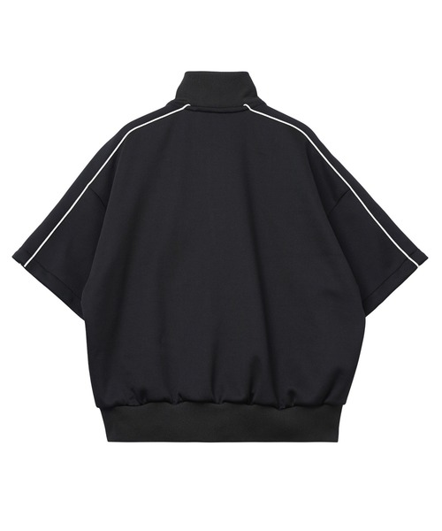 X-girl（エックスガール）の「PENCIL SCRIPT LOGO 2WAY TRACK JACKET（ジャージ・レディース・ブラック/ブラウン/ネイビー・S/M）」の6枚目の写真