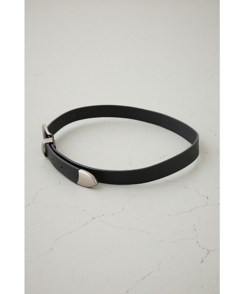 AZUL by moussy（アズールバイマウジー）の「ウエスタンベルト（ベルト・レディース・ブラック/ダークブラック・FREE）」の6枚目の写真